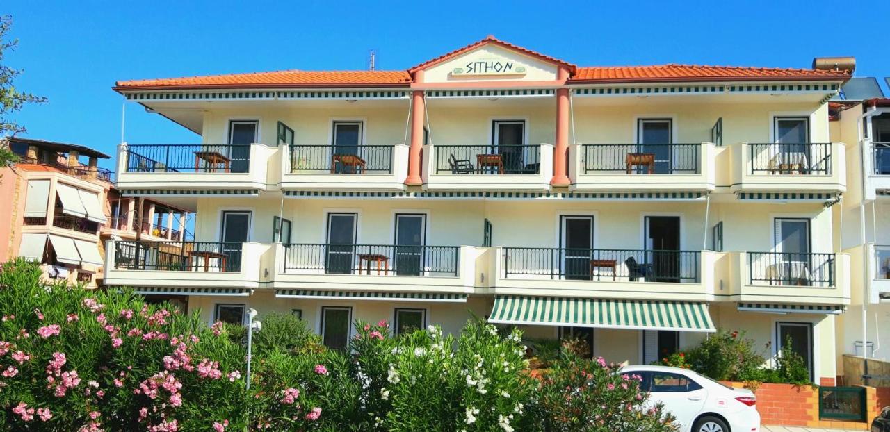 Apartmenthotel Sithon サルティ エクステリア 写真