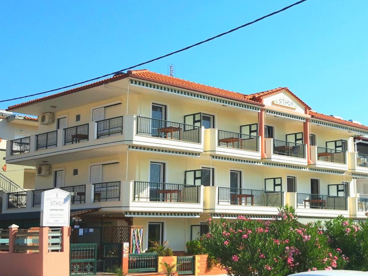 Apartmenthotel Sithon サルティ エクステリア 写真