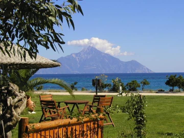 Apartmenthotel Sithon サルティ エクステリア 写真