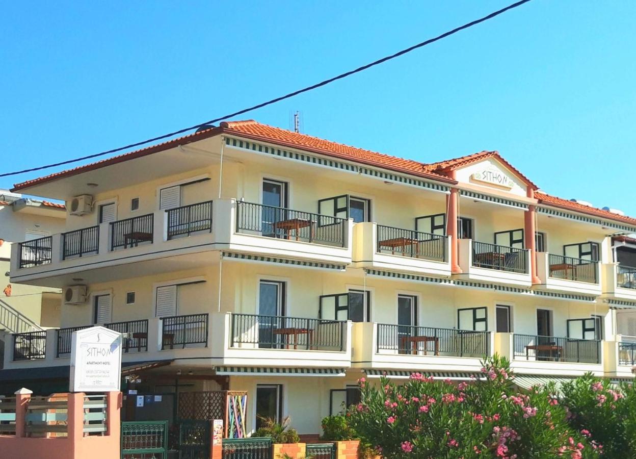 Apartmenthotel Sithon サルティ エクステリア 写真