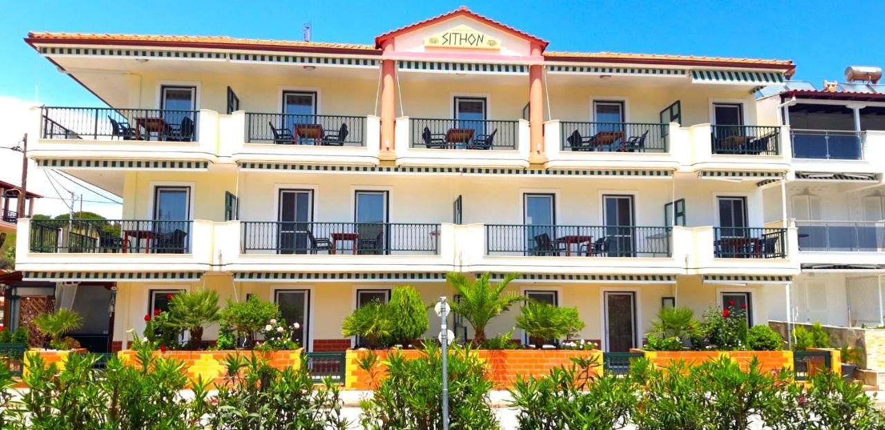 Apartmenthotel Sithon サルティ エクステリア 写真