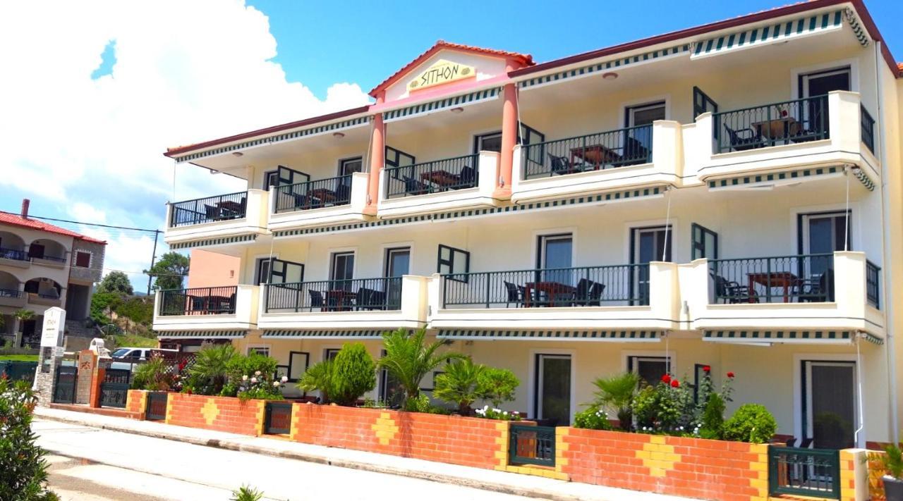 Apartmenthotel Sithon サルティ エクステリア 写真