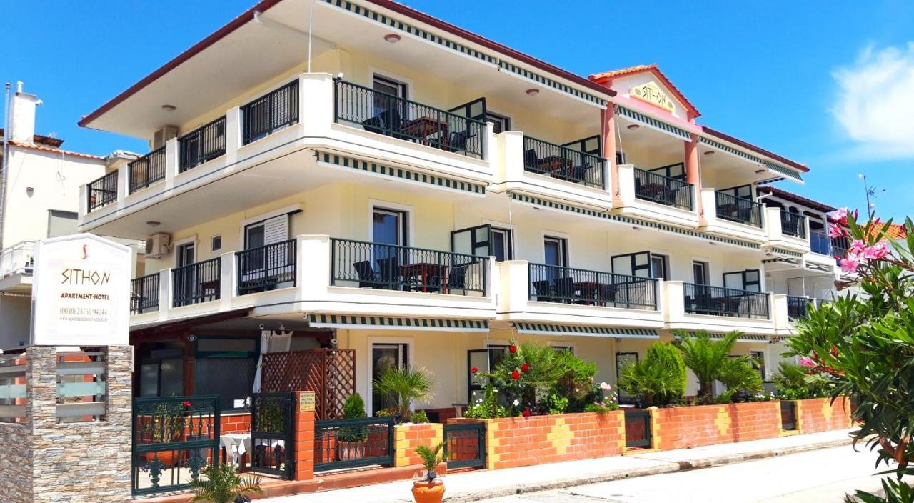 Apartmenthotel Sithon サルティ エクステリア 写真